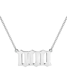Load image into Gallery viewer, 000 ANGEL NUMBER NECKLACE - AngelNumbersMerch
