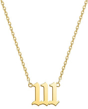Load image into Gallery viewer, 111 ANGEL NUMBER NECKLACE - AngelNumbersMerch
