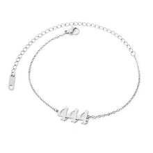 Load image into Gallery viewer, 444 ANGEL NUMBER ANKLE BRACELET - AngelNumbersMerch
