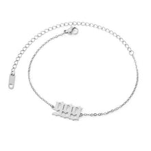 Load image into Gallery viewer, 999 ANGEL NUMBER ANKLE BRACELET - AngelNumbersMerch
