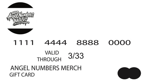 ANGEL NUMBERS MERCH GIFTCARDS - AngelNumbersMerch