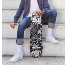 Load image into Gallery viewer,  Custom Angel Numbers Skateboard Deck from Angel Numbers Merch Official, featuring numerology-inspired graphics for high-energy rides.

