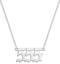 Load image into Gallery viewer, 555 ANGEL NUMBER NECKLACE - AngelNumbersMerch
